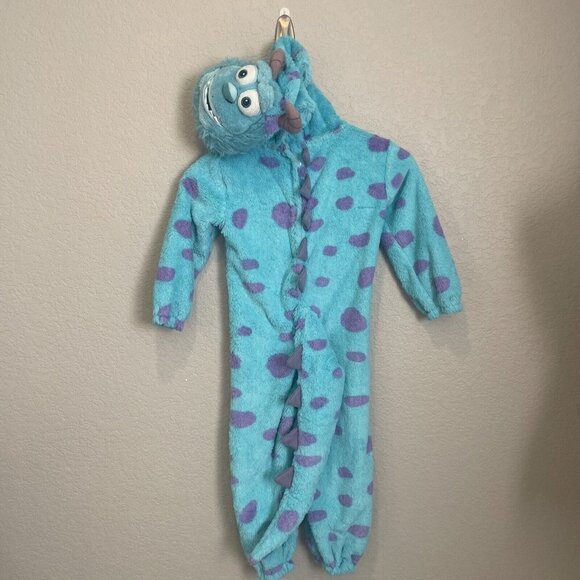 Disney Store Monsters Inc Sulley/Sully Furry Costume Halloween Kids 4 4T - Picture 5 of 9